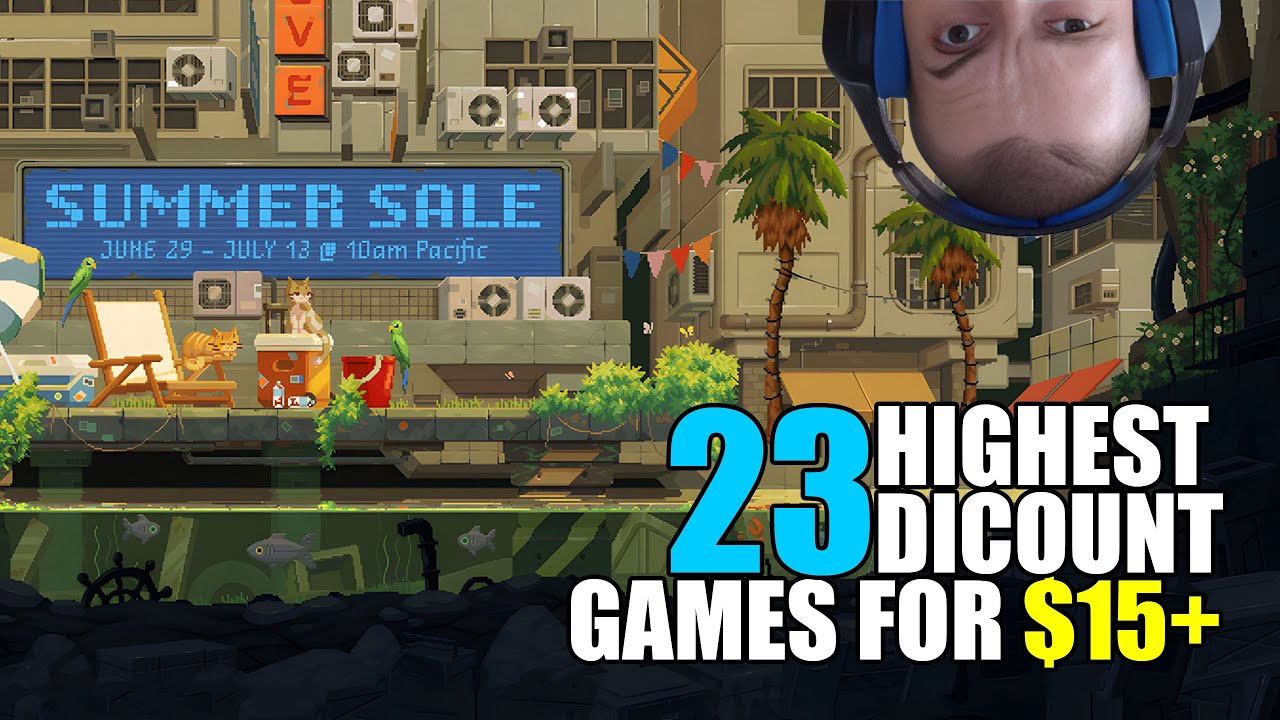Steam summer sale 2023: 23 highest discount ever games for $15+