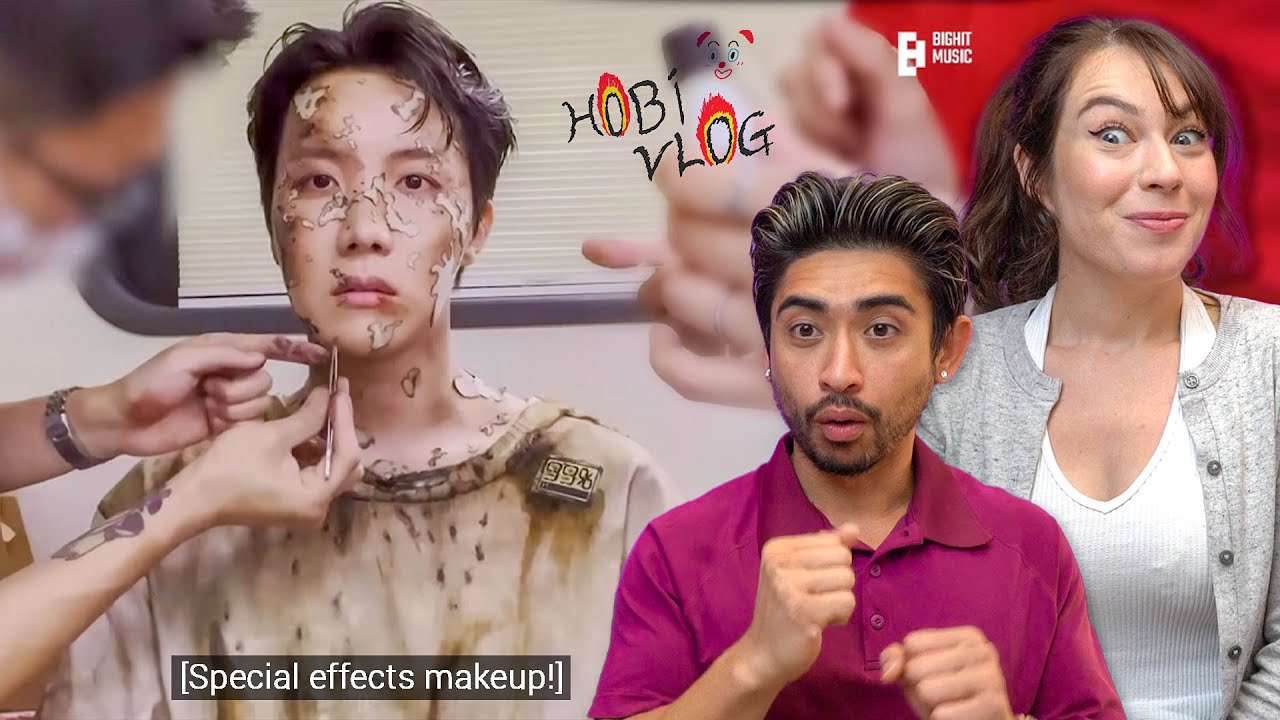 J-hope BTS Vlog - FIRST TIME REACTION!