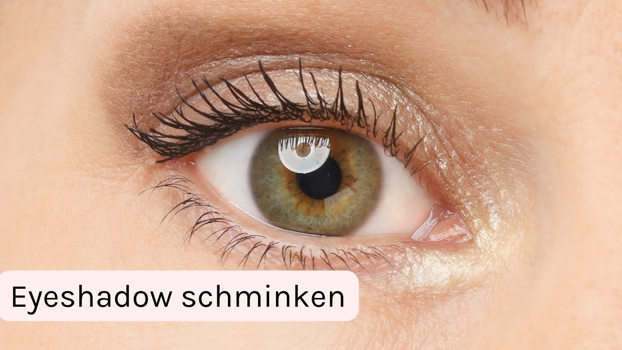 SO einfach war Lidschatten schminken noch nie! (perfekt für Anfänger!)
