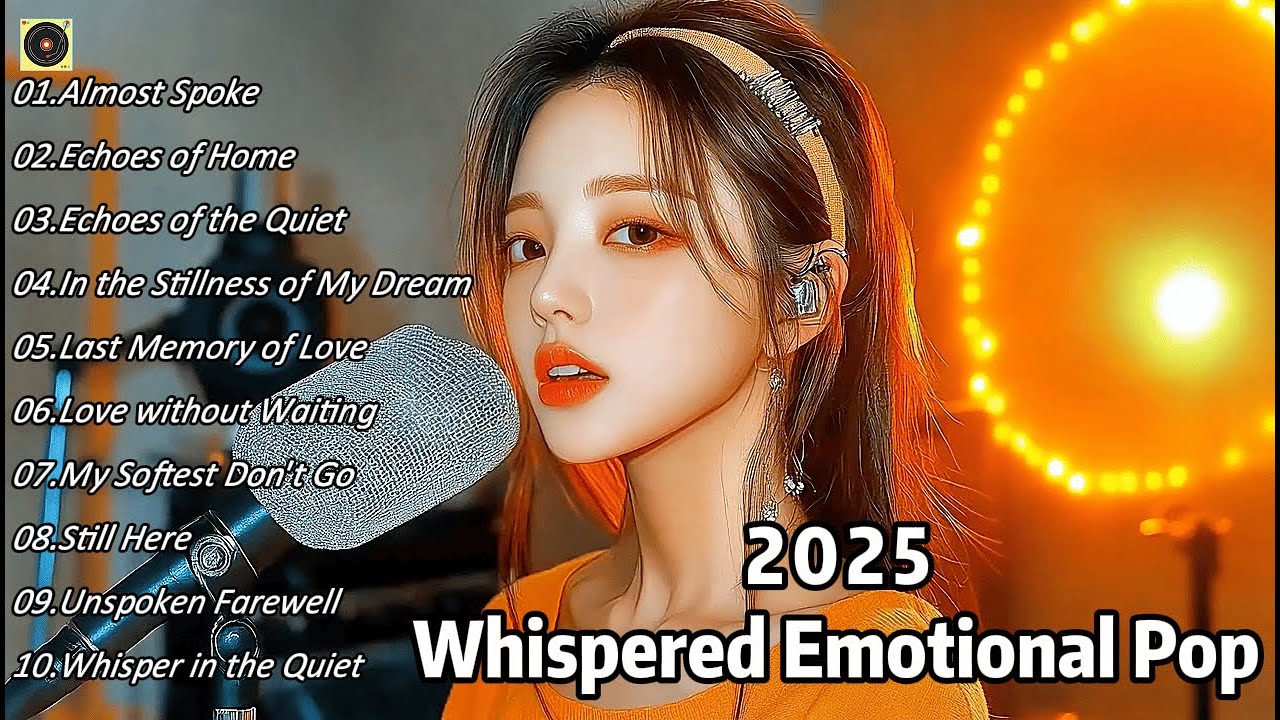 Whispered Emotional Pop 💭 | 2025 Soft Female Vocals for Unspoken Love & Quiet Farewells