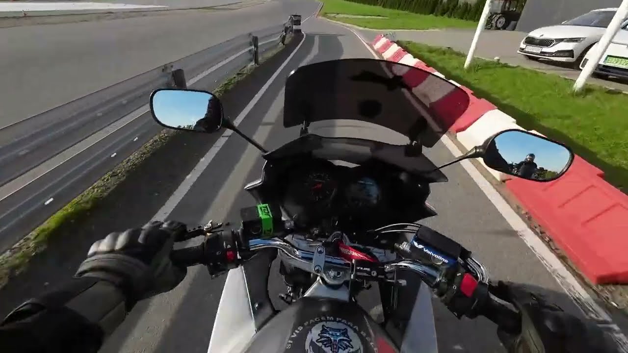 Pierwszy raz na Track Day Tor Łódż  - suzuki bandit 650 on board