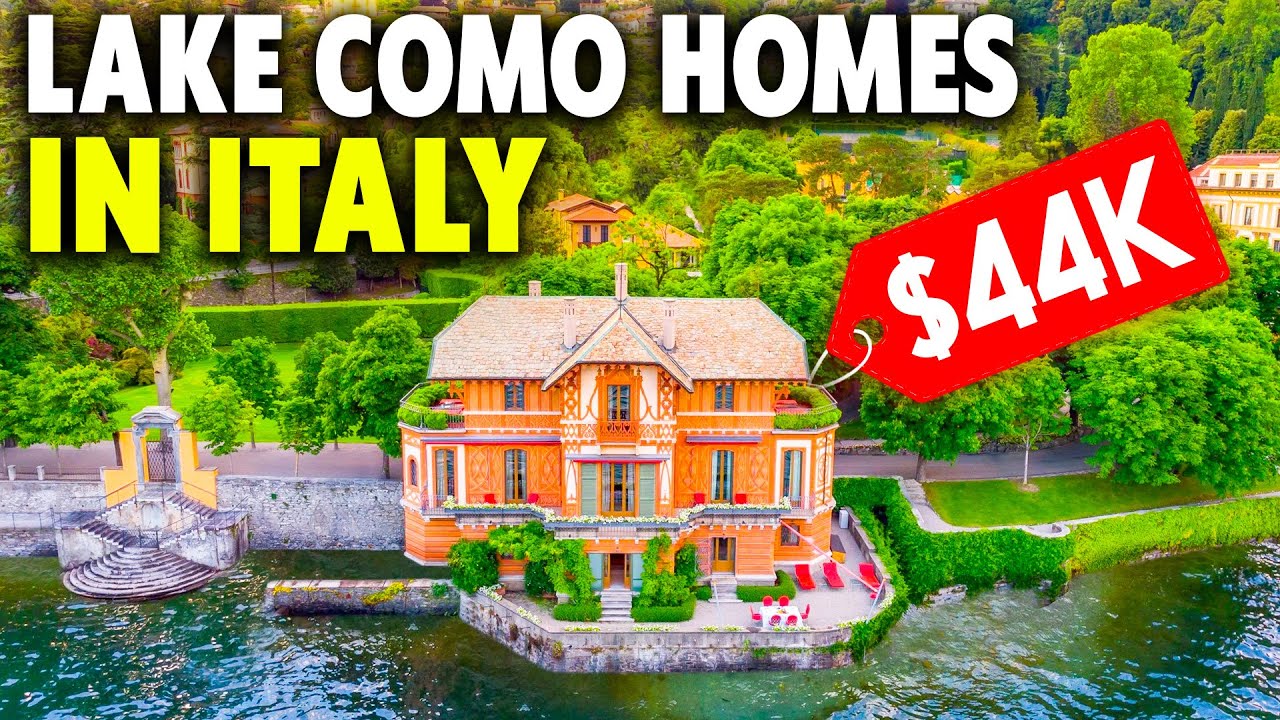 Nobody Wants These $44K Houses in LAKE COMO, Italy… But They’re Perfect for a Rich Retirement