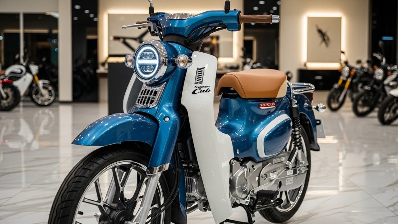 Honda Super Cub 125 2026 года. ЛЕГЕНДА возвращается в современном исполнении! 😱!
