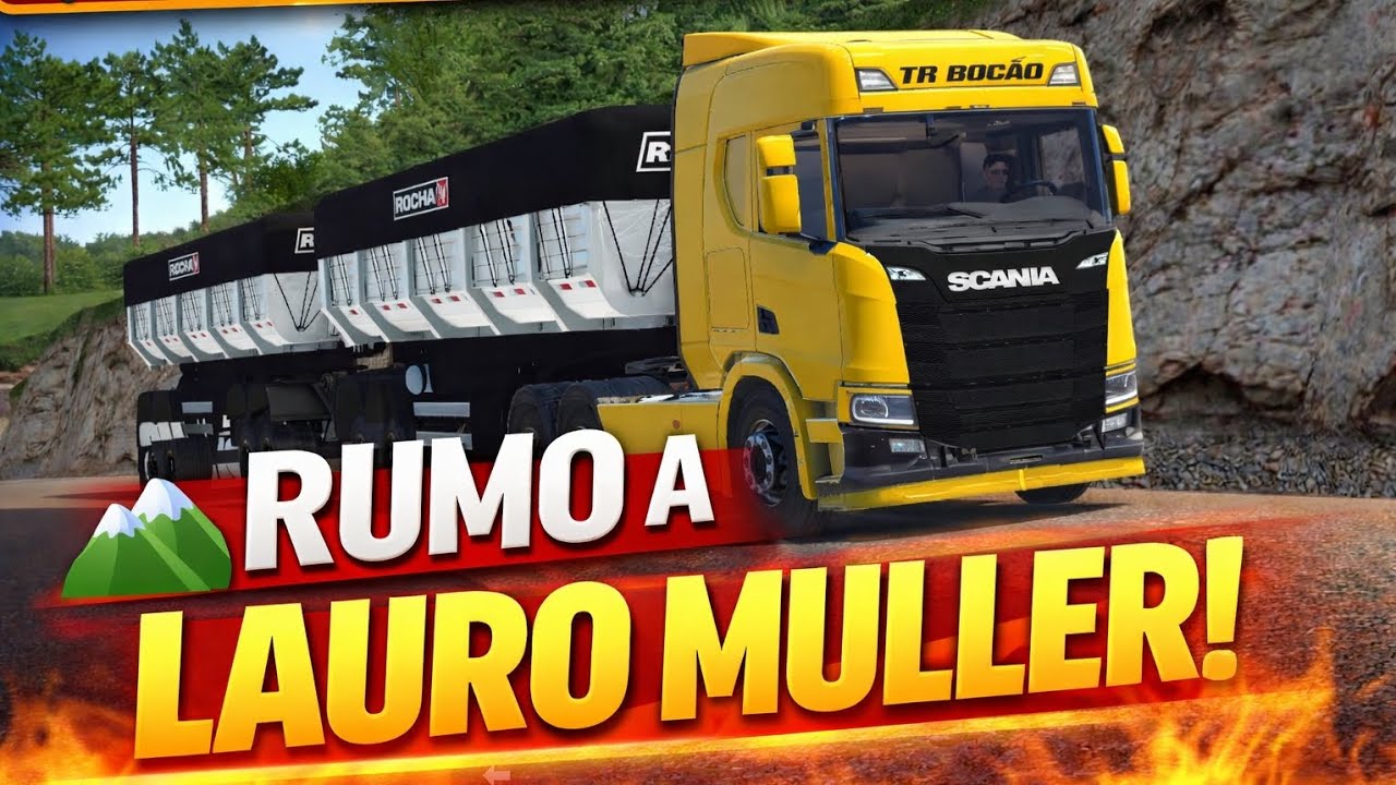 Carreguei na fazenda pra Lauro Muller 