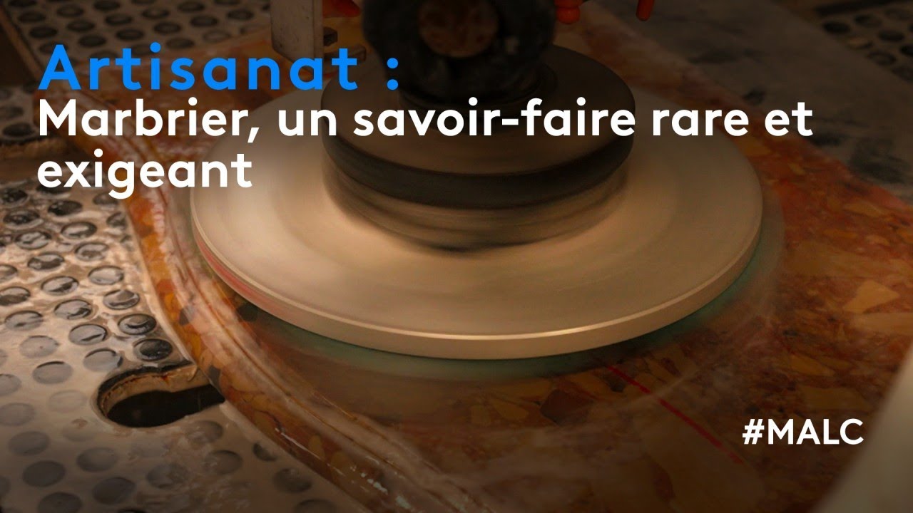Artisanat : marbrier, un savoir-faire rare et exigeant