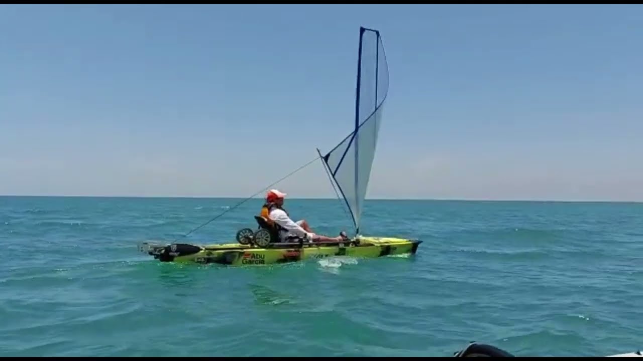 Sailing the Hobie Pro Angler 14 360