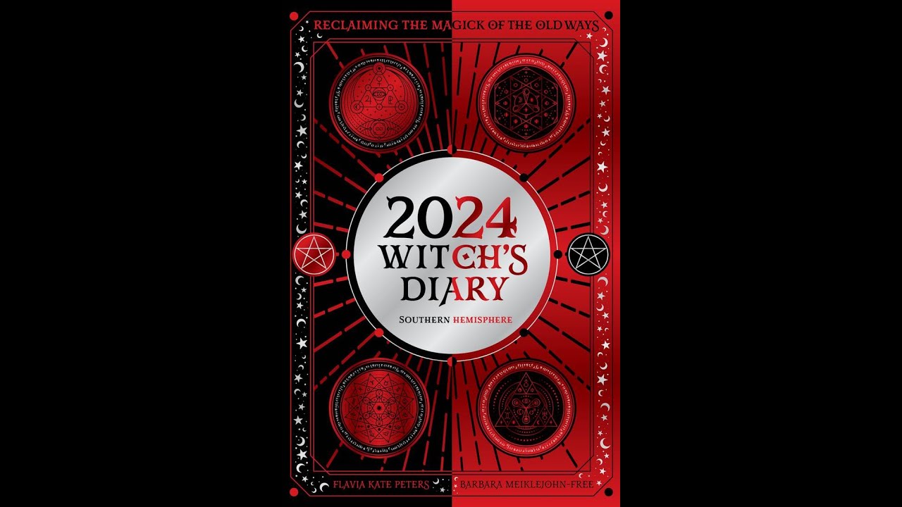2024 WITCH'S DIARY SOUTHERN HEMISPHERE Stardreamers.com.au