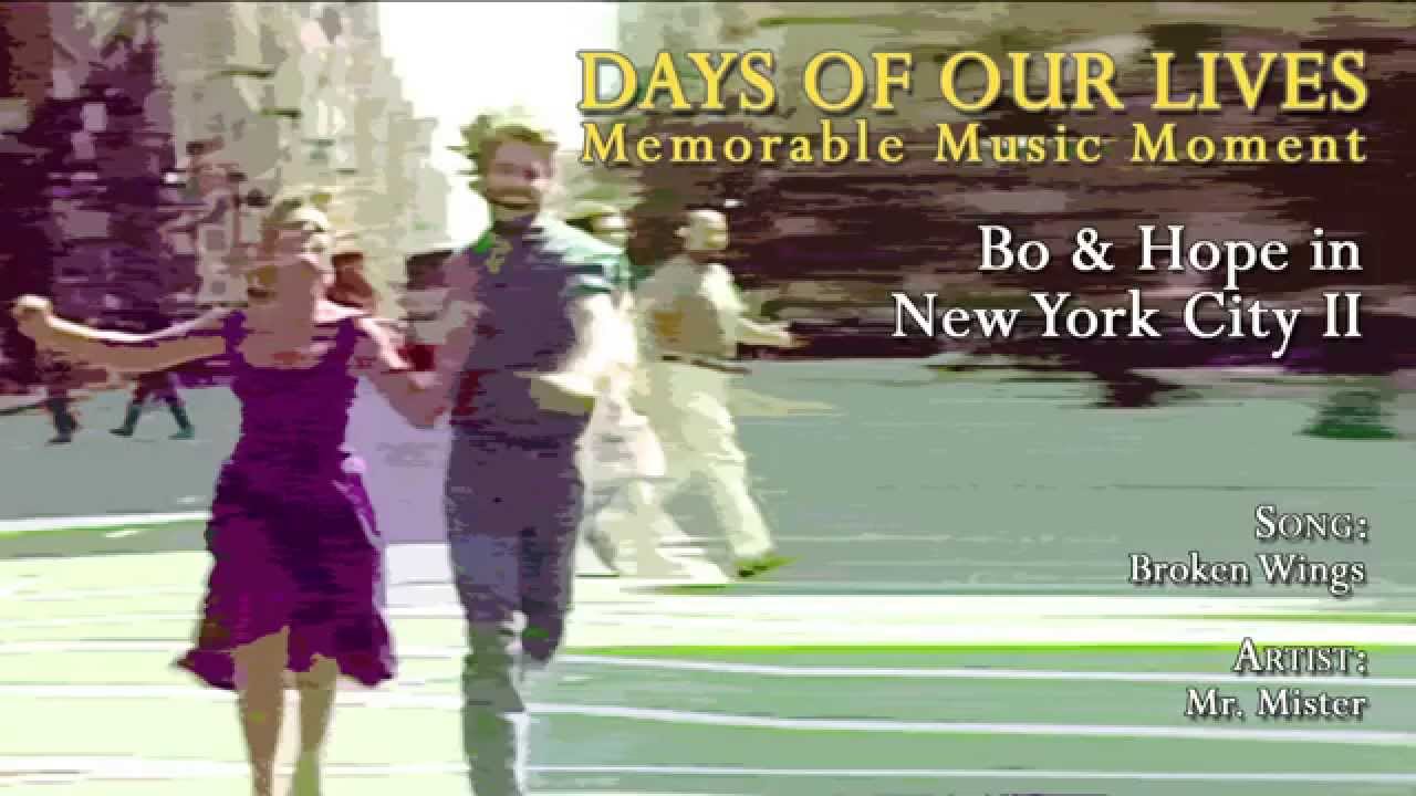 Days Of Our Lives Memorable Music Moment - Bo & Hope in New York City II