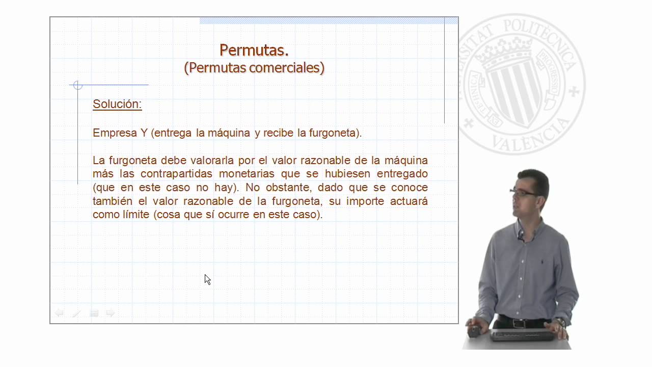 Permutas comerciales |  | UPV