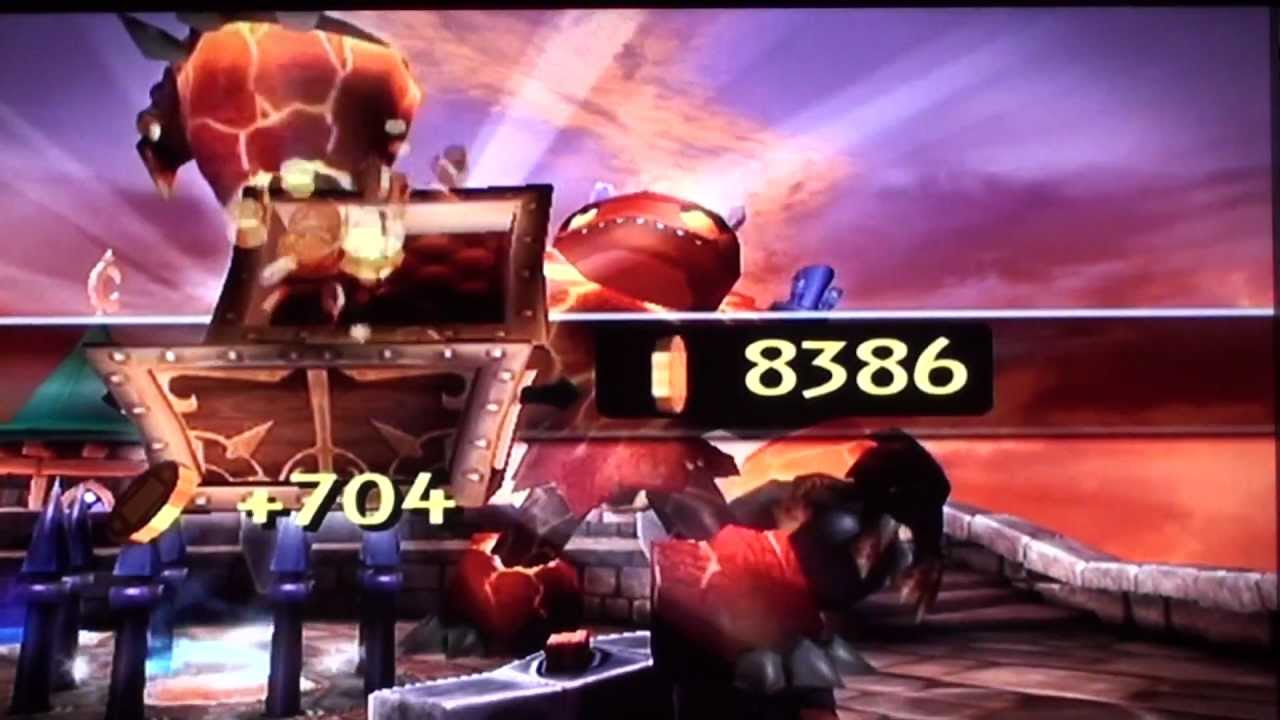 Skylanders Giants PVP - Hot Head VS Ignitor