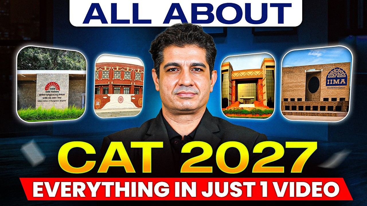 CAT Exam Full Details | CAT 2027 Exam Preparation Roadmap for Beginners | Syllabus, Mocks & Pattern