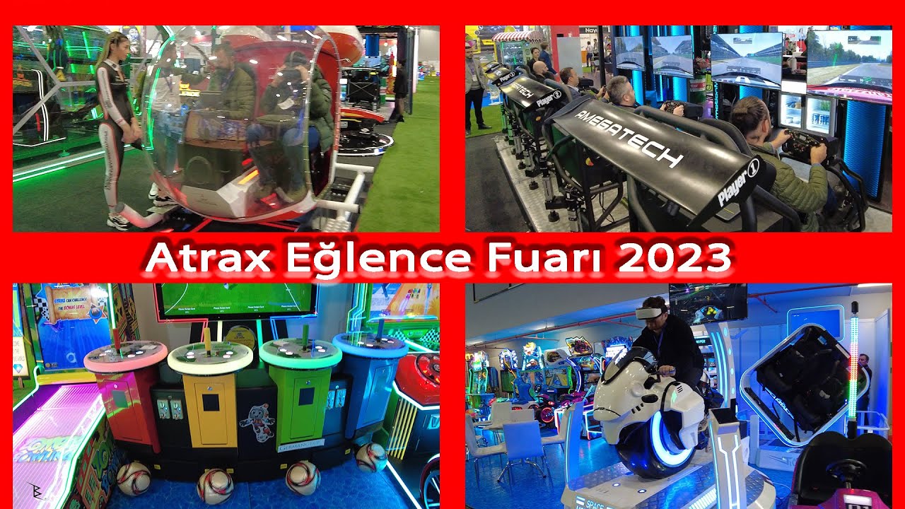 ATRAX 2023 | Uluslararası Eğlence, Park, Oyun ve Spor Alanları Endüstrisi Fuarı