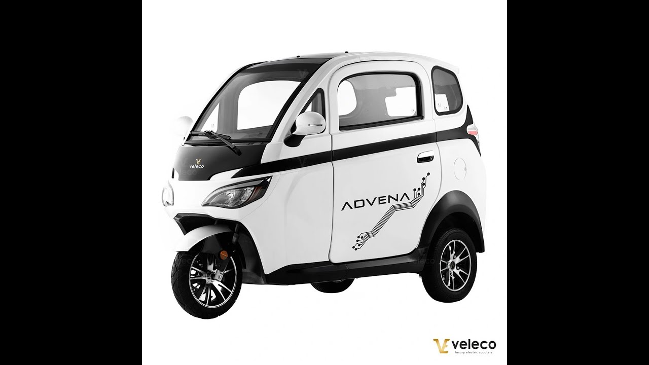 Advena - Equipment and capabilities of a fully enclosed electric scooter