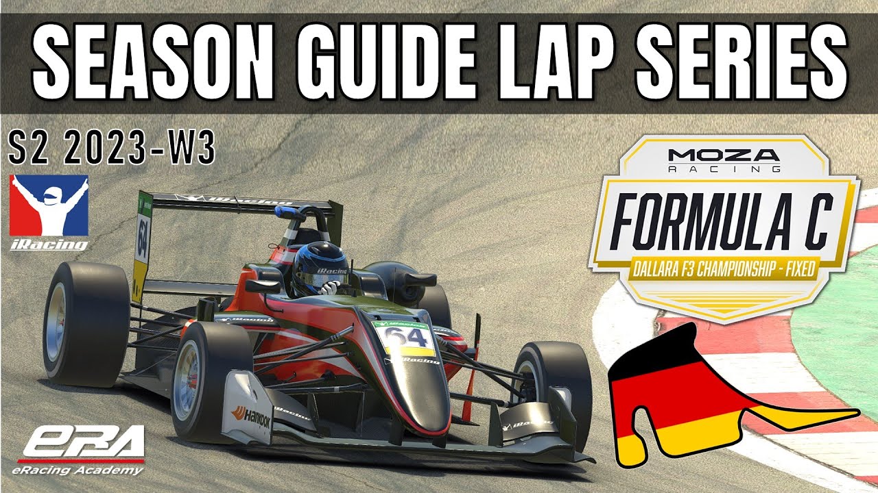 💠iRacing Formula C / Dallara F3 Series - S2 2023 W3 - Hockenheimring Guide Lap🔥