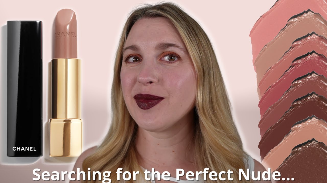Нюдовые помады CHANEL | Осень-зима 2022 | Новые оттенки Rouge Allure