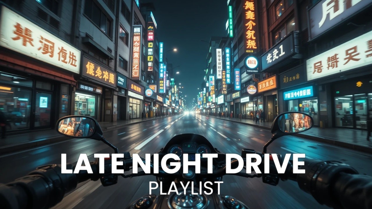 Night Drive Music 🌙 | Deep Focus Synthwave for Studying, Coding & Late Night Flow
