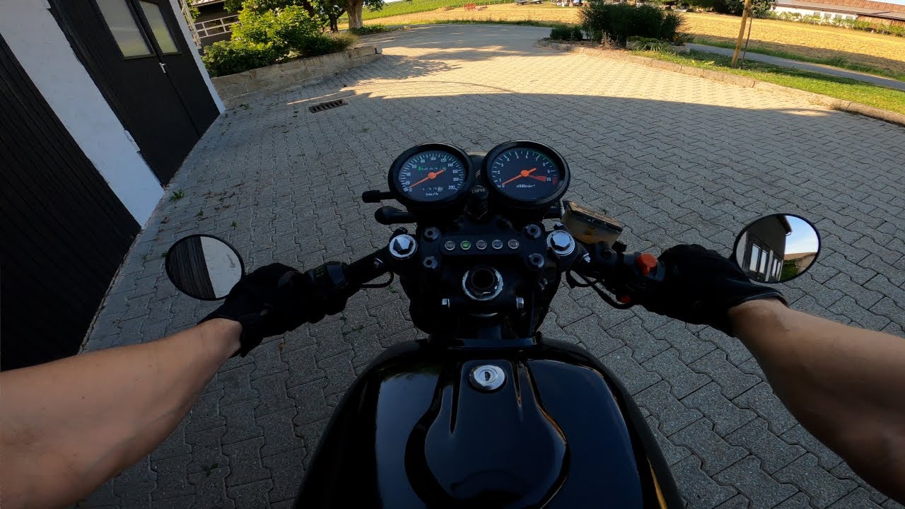 1982 Honda CX500 cafe racer POV drive in Germany 🇩🇪