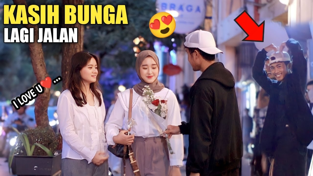 VIRAL!! KASIH BUNGA CANTIK LQGI JALAN