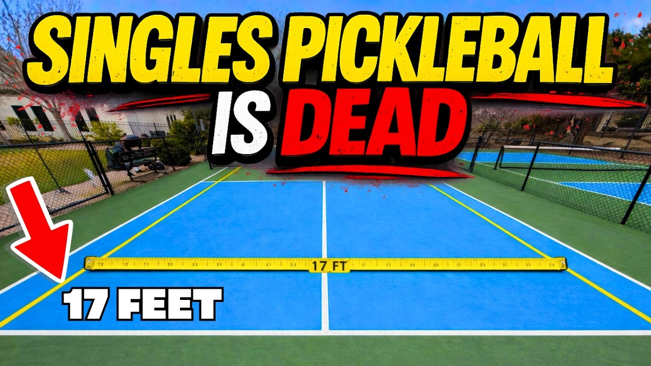 Pickleball Just Changed Forever (17-Foot Court)
