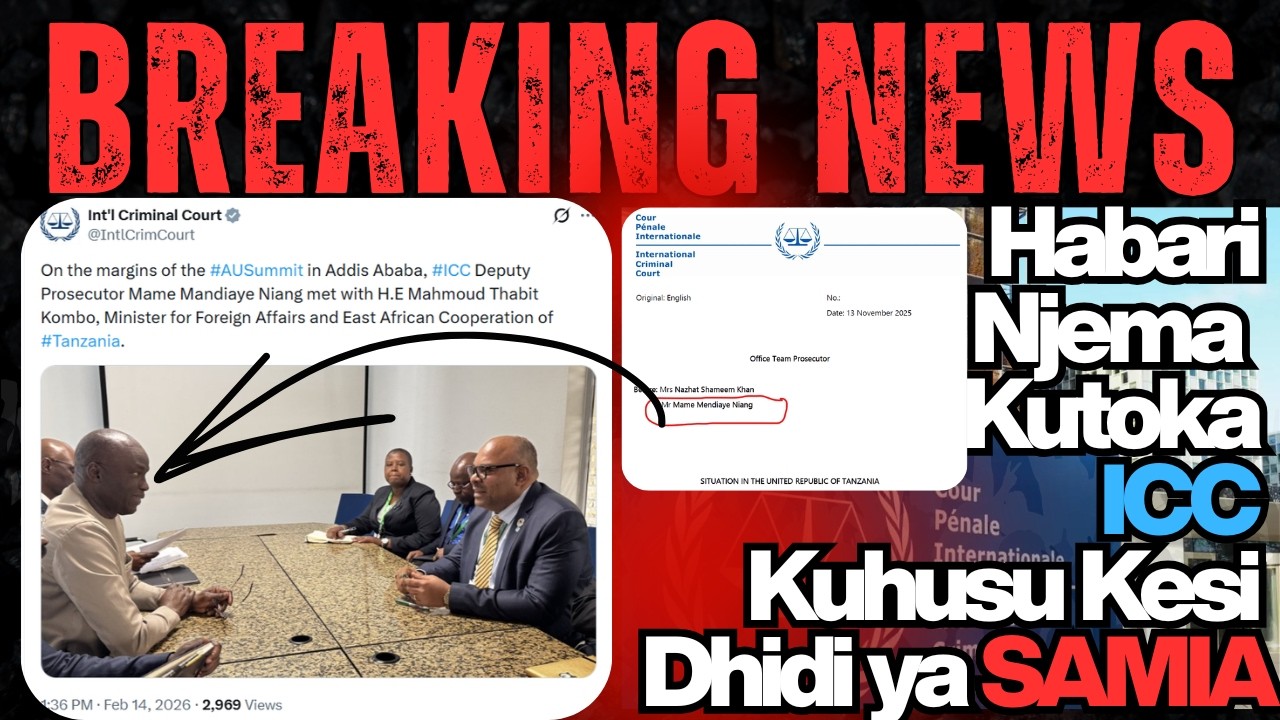 Breaking News! Habari Njema Sana Kutoka ICC Kuhusu Kesi ya SAMIA