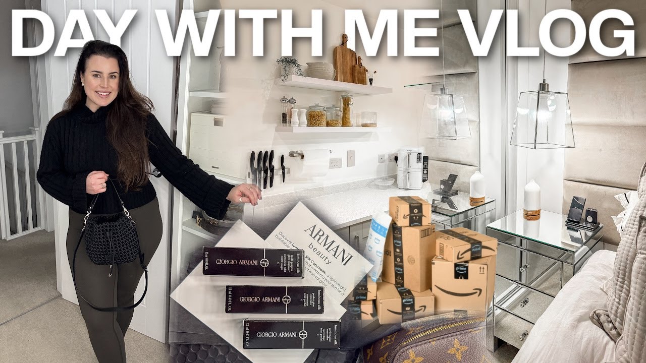 Amazon Haul, TEMU, Home Updates & Hack & Going On TV! | DAY WITH ME VLOG 🖤