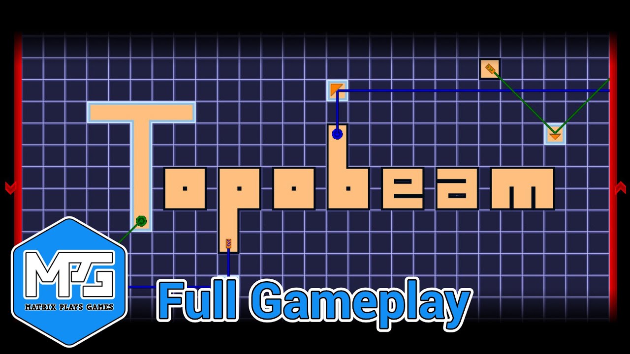 Topobeam Demo Full Gameplay | Redirecting laser into different Dimensional