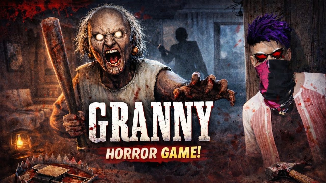 Do not easy to escape granny house 😰 #granny 