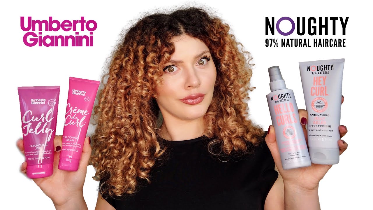 Битва и обзор средств для вьющихся волос из аптек | Umberto Giannini против Noughty Haircare