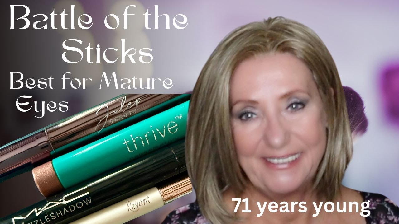 ✨ Best Eyeshadow Sticks for Mature Eyes! Thrive vs. Julep vs. MAC 💄