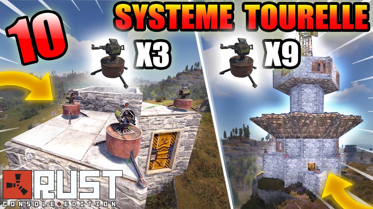 BRANCHER PLUSIEURS TOURELLES DANS VOTRE BASE | TUTO ELEC #10 | RUST