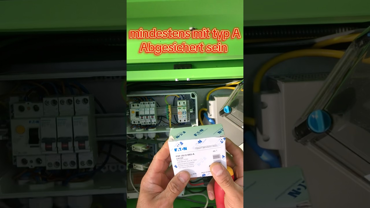 RCD Typ AC unzuverl&auml;ssig in moderne anlegen und erkennt nur AC Fehler str&ouml;me #electrical #handwerk