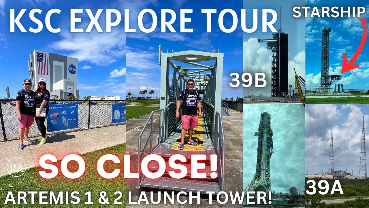 THE BEST TOUR AT NASA KENNEDY SPACE CENTER! THE KSC EXPLORE TOUR!