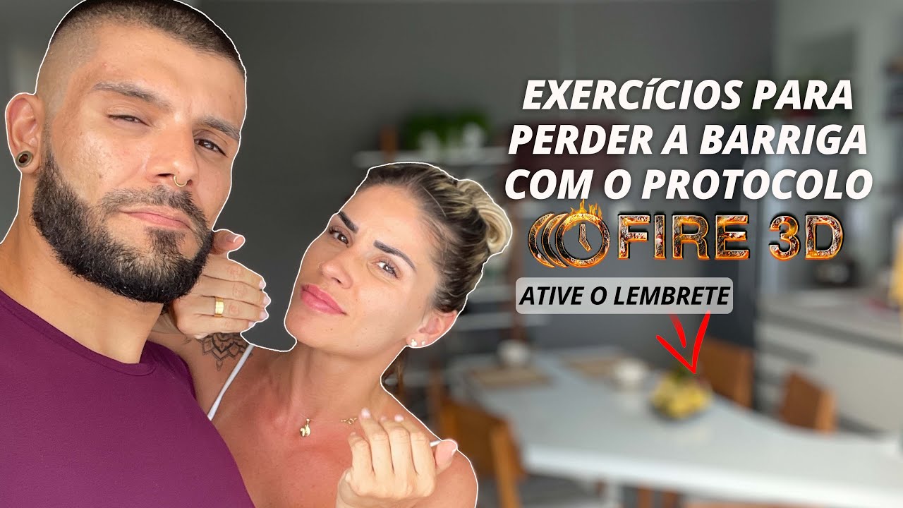 EXERCÍCIOS PARA PERDER A BARRIGA COM O PROTOCOLO FIRE3D