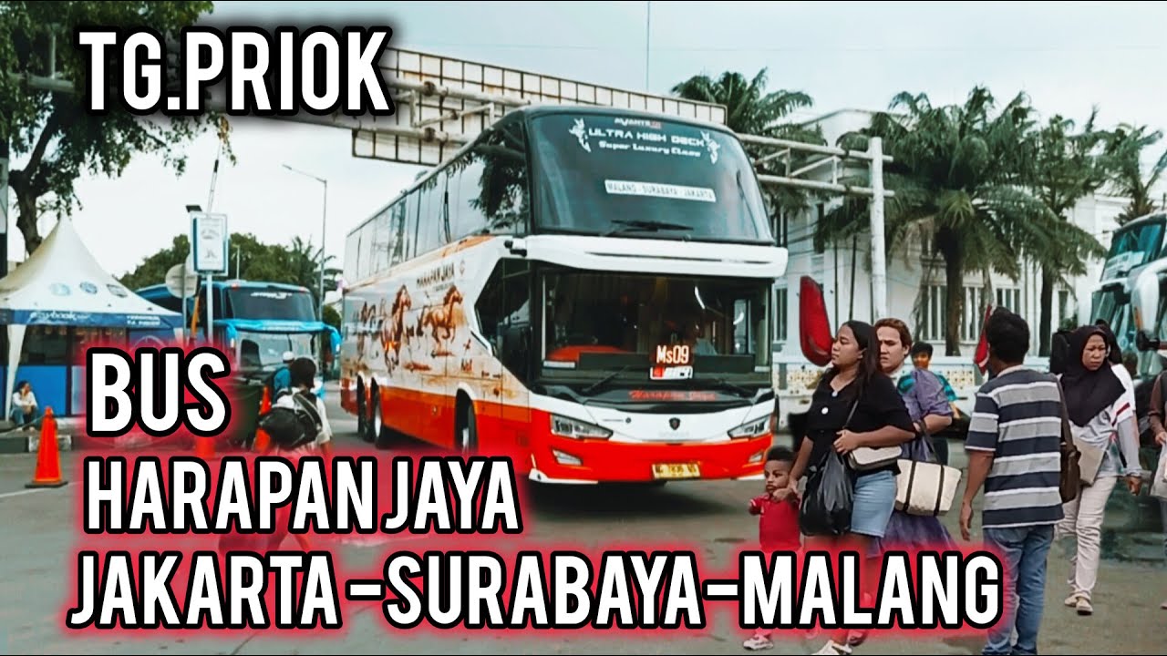 BUS HARAPAN JAYA TRIP JAKARTA SURABAYA MALANG !! BUS JAWA TIMURAN, STAR TANJUNG PRIOK
