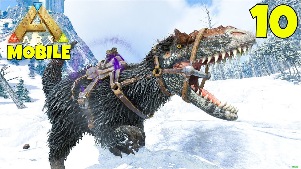 Taming High Level Yutyrannus for My Upcoming Boss Fights! - The Island Episode 10 | Ark Mobile