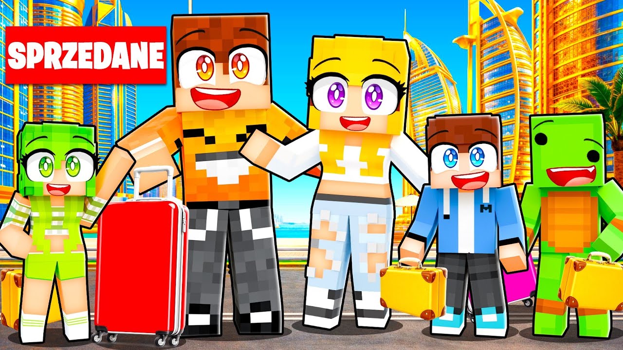 PRZEPROWADZAMY SIĘ DO DUBAJU w Minecraft !