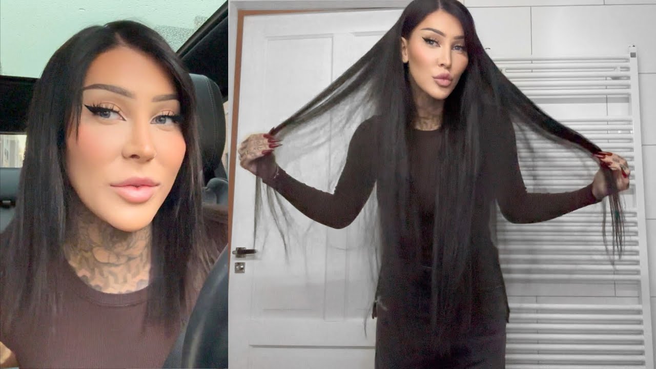 80CM keratine EXTENSIONS plaatsen + GIVEAWAY! | 🎄#8 | JessieMaya