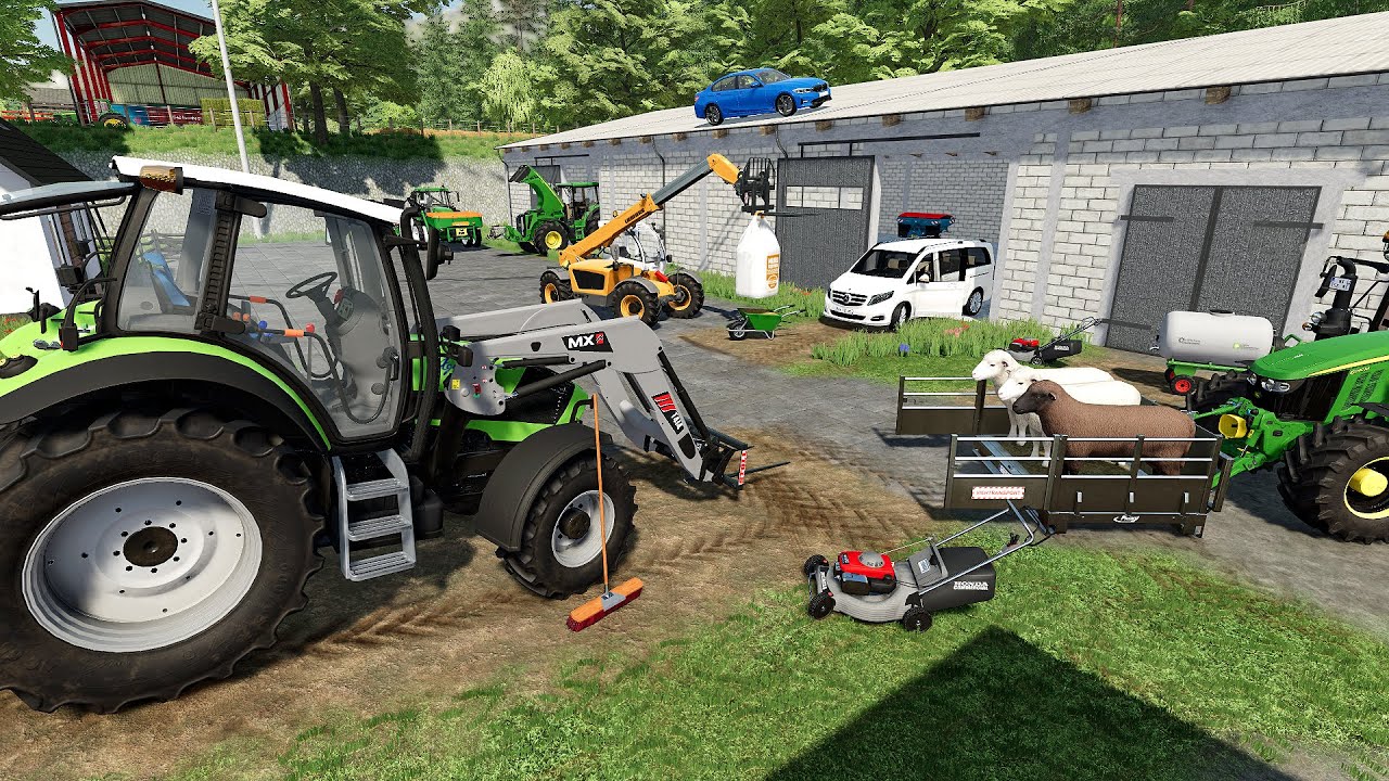Jeune agriculteur passe une matinée 2022 à la Ferme | Farming Simulator 22 RolePlay
