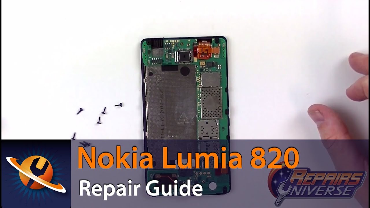 Nokia Lumia 820 Screen Replacement Repair Guide