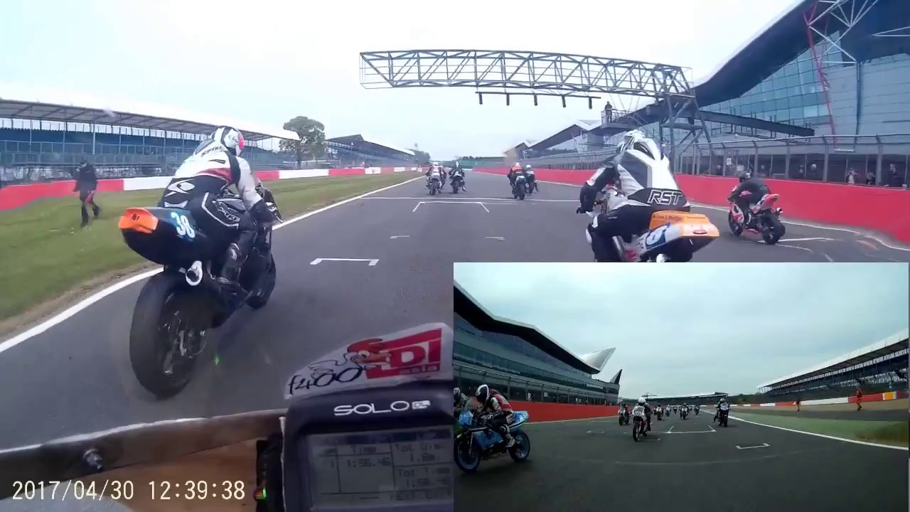 CBR400 vs VFR400 vs ZXR400 vs FZR400  Race 3 Silverstone -  BMCRC SUB64BHP EDiasia F4002017