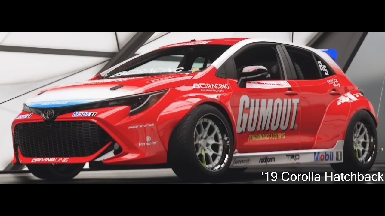 2019 Formula Drift #411 Toyota Corolla Hatchback | Stock Engine Sound & Drive | Forza Horizon 5