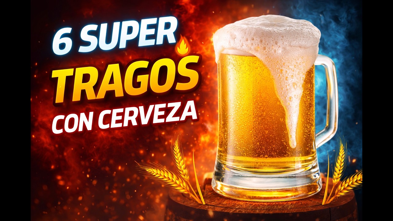 6 Bebidas de un Litro con Cerveza | Micheladas | Bebidas para negocio o fiesta 😜🔥🍺