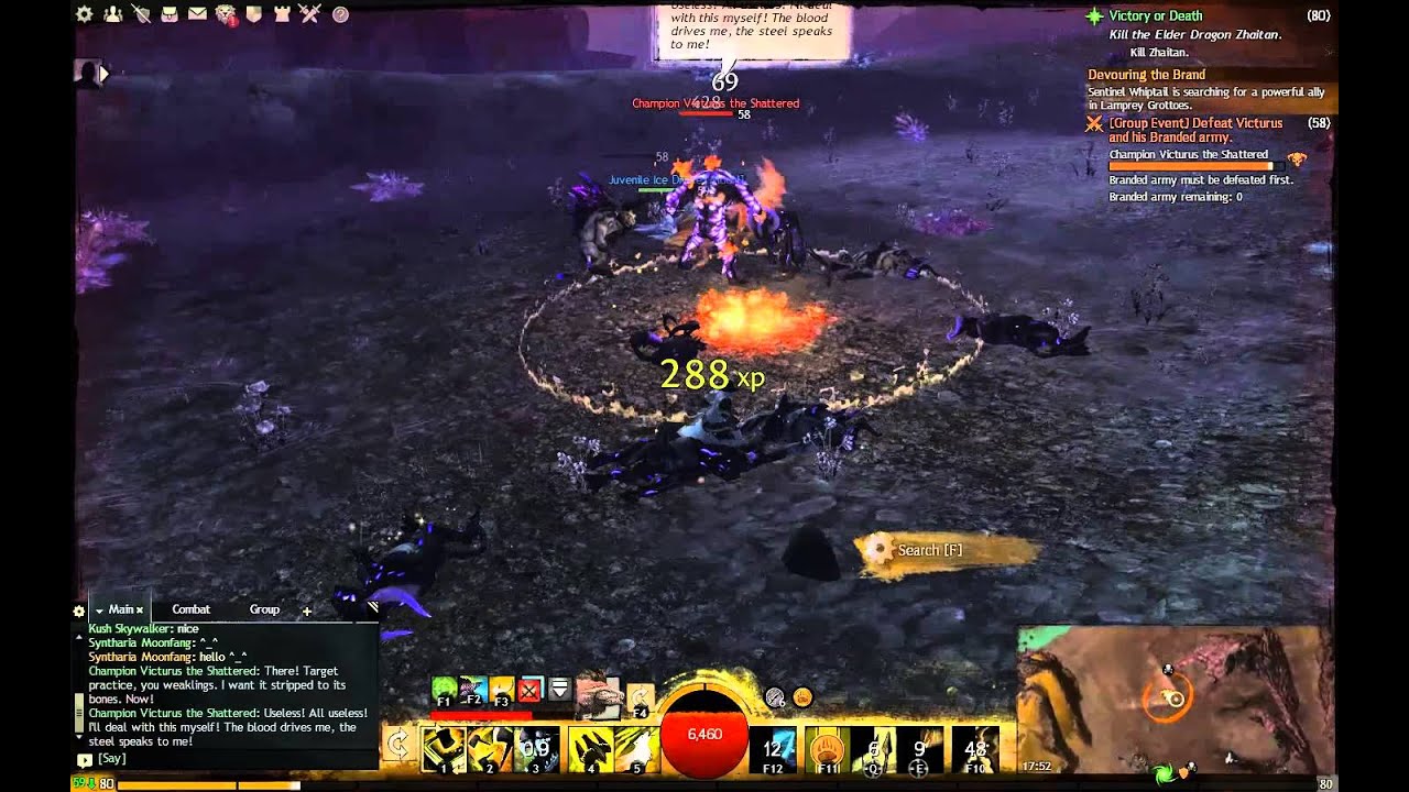 GW2 - Ranger Group Event Solo - Victurus the Shattered