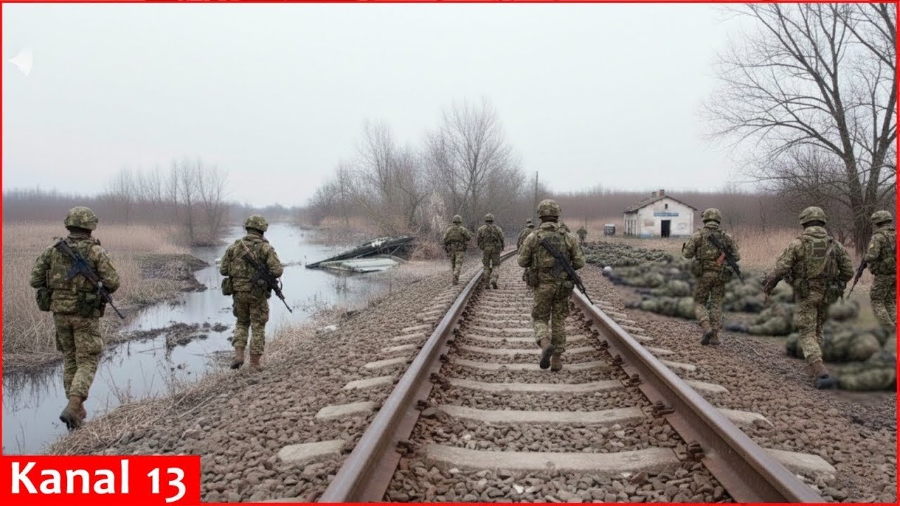 “Milyarderlər Briqadası” rus qüvvələrini darmadağın etdi: Dəmir yolları və çaylarda ŞİDDƏTLİ ZƏRBƏ