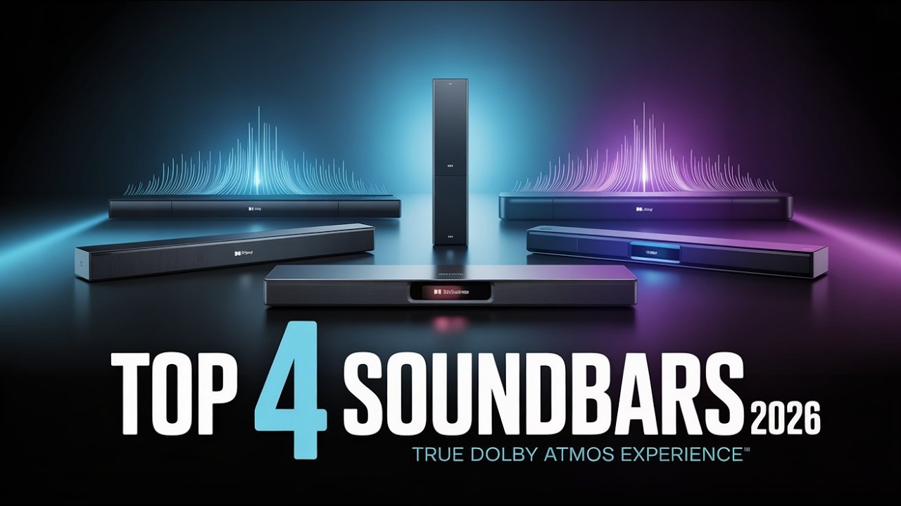 TOP 4 SOUNDBARS 2026 for True Dolby Atmos Experience