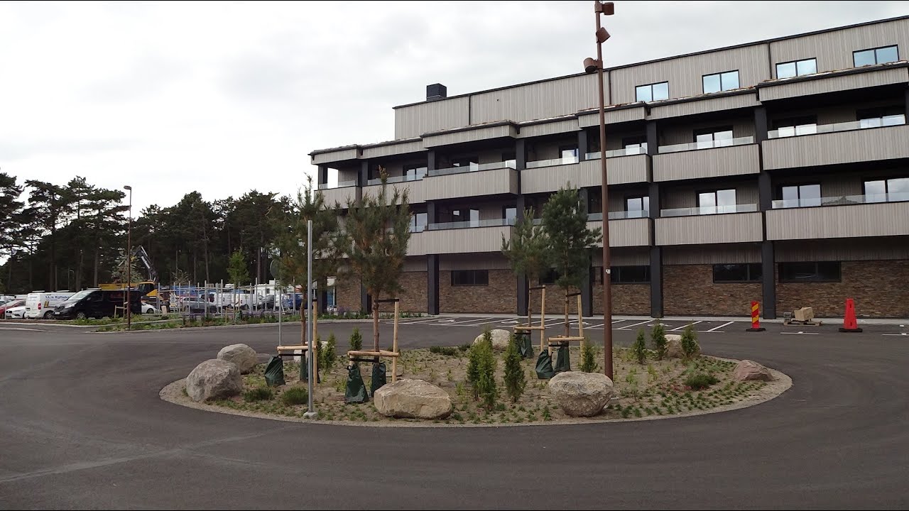 Åhus Seaside Nya hotellet i juni 2022