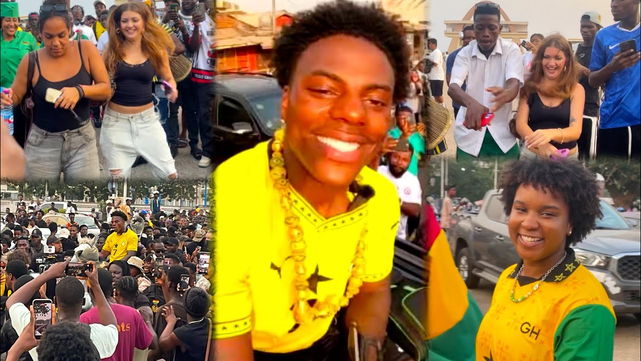 Diasporans Joins Ghana 🇬🇭 to Welcome Ishowspeed, American 🇺🇸 Streamer to Ghana 🇬🇭 🇬🇭 🇬🇭 