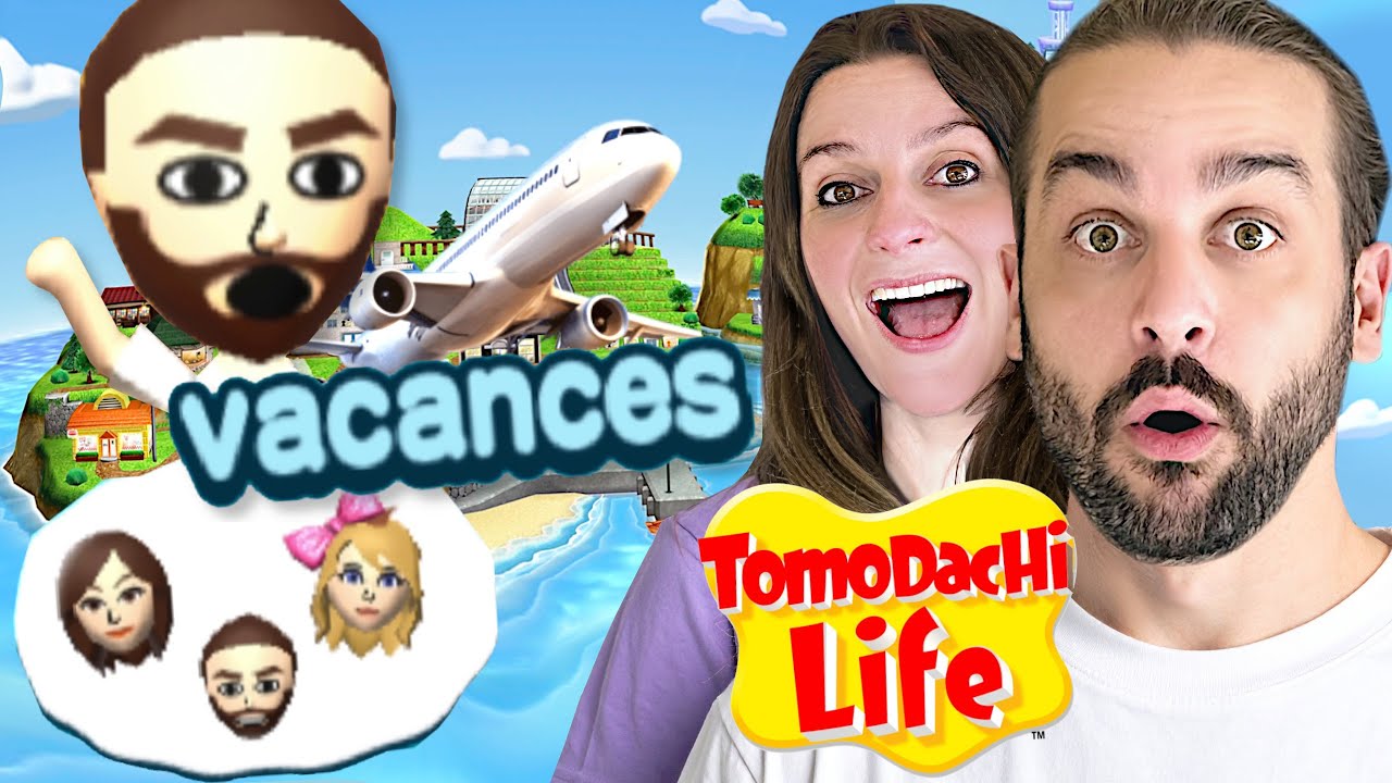 On part en VACANCES sur Tomodachi Life !