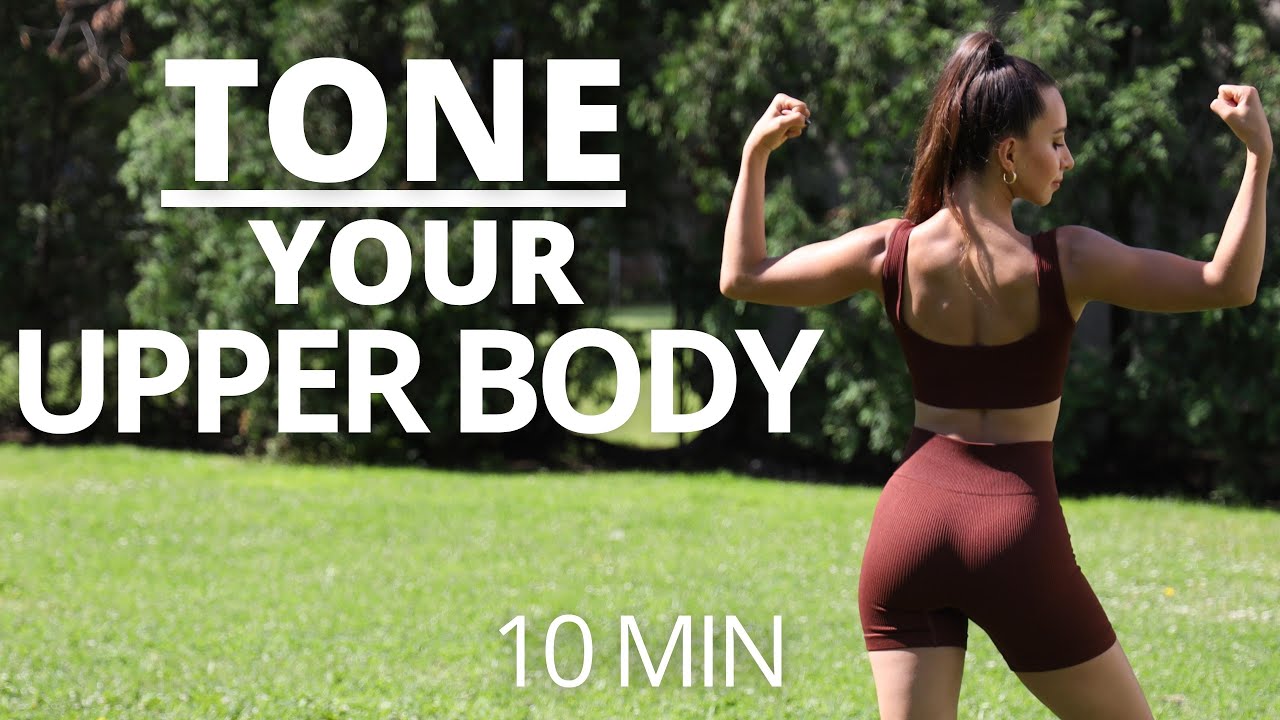 GET A TONED UPPER BODY & ABS WORKOUT |  Arms, Shoulders, Back & Abs at Home | No Equipment