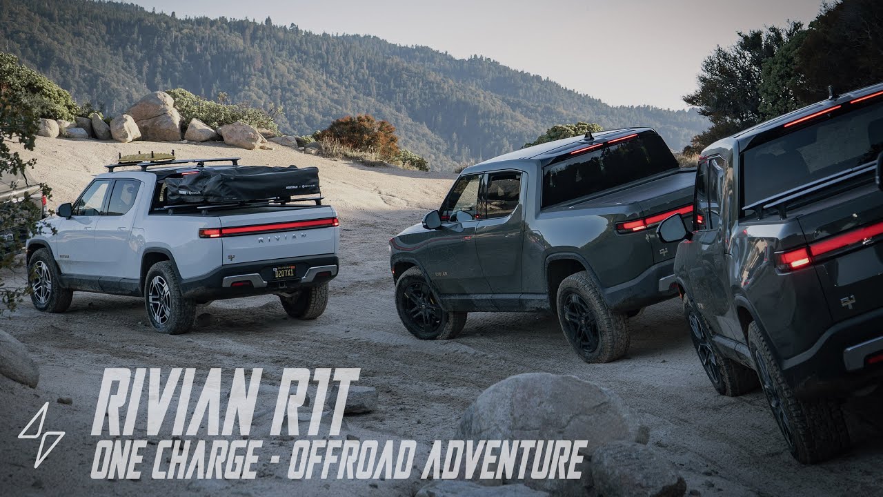 Rivian R1T | Целый день бездорожья на ОДНОЙ ЗАРЯДКЕ